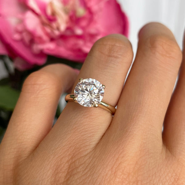 3 carat Radiant Cut Diamond Engagement Ring | Miss Diamond Ring